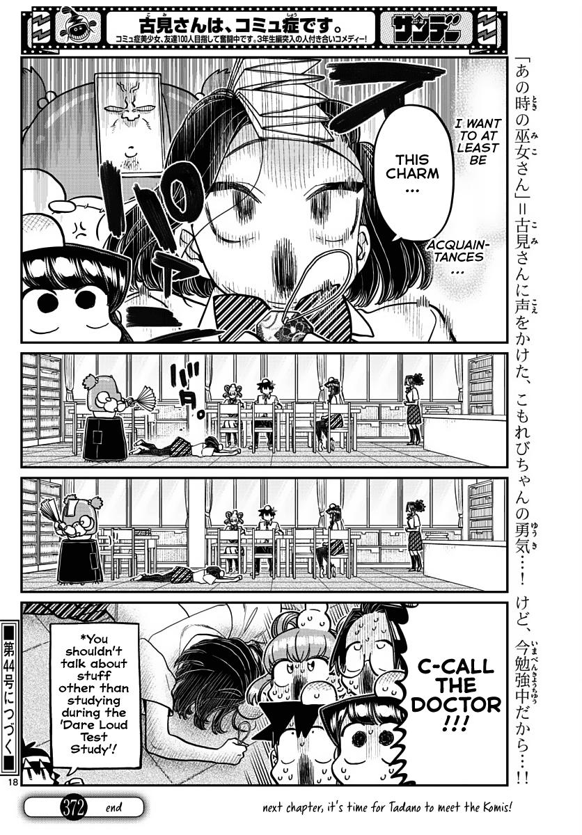 Komi Can't Communicate Chap 372 - Next Chap 373