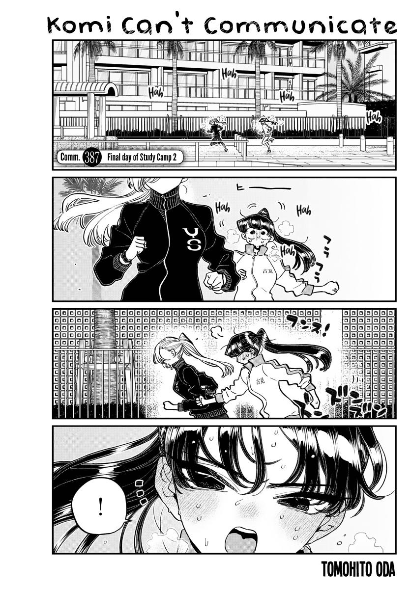 Komi Can't Communicate Chap 387 - Next Chap 388