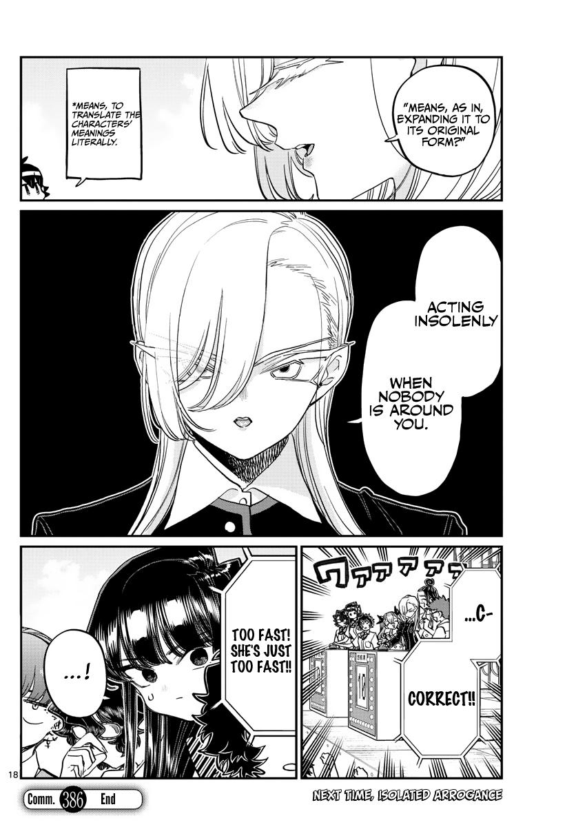 Komi Can't Communicate Chap 386 - Next Chap 387