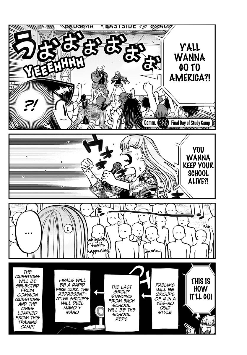 Komi Can't Communicate Chap 386 - Next Chap 387