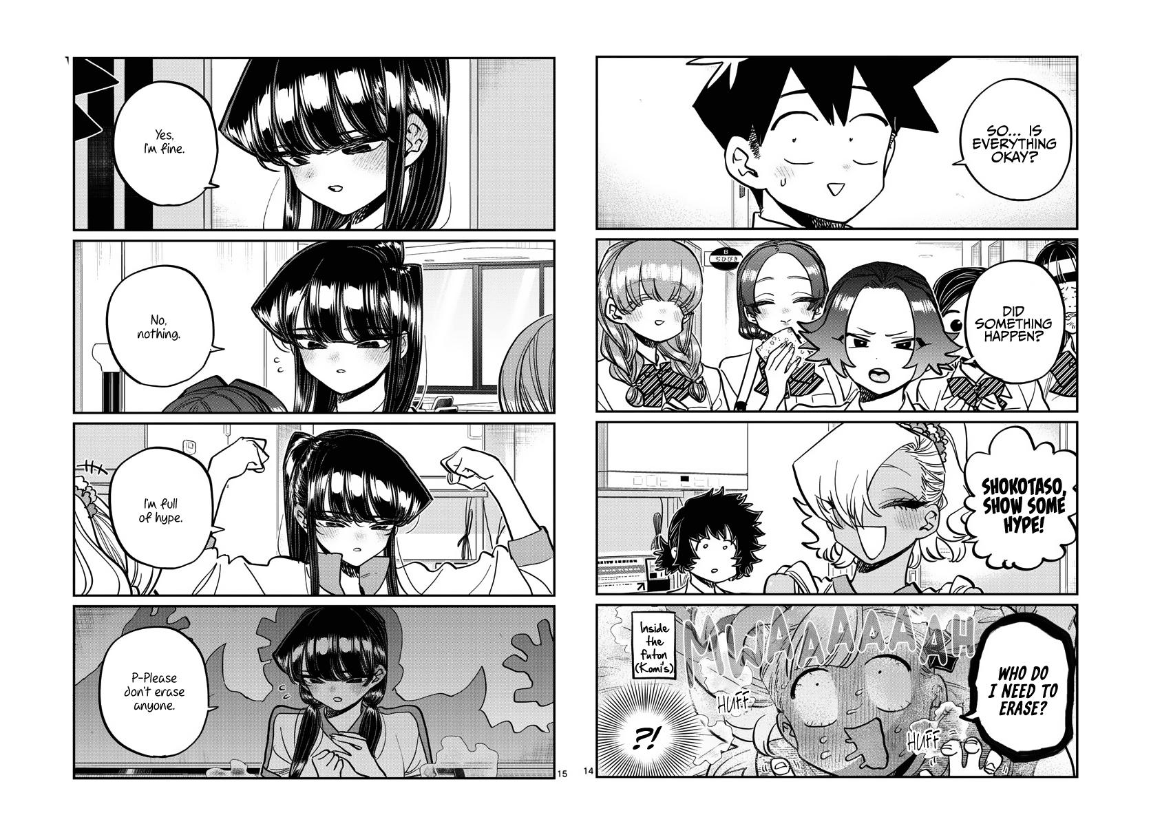 Komi Can't Communicate Chap 382 - Next Chap 383