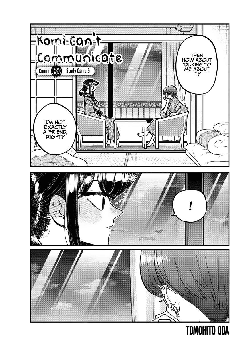 Komi Can't Communicate Chap 383 - Next Chap 384