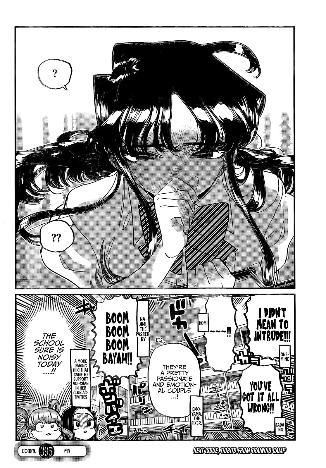 Komi Can't Communicate Chap 395 - Next Chap 396