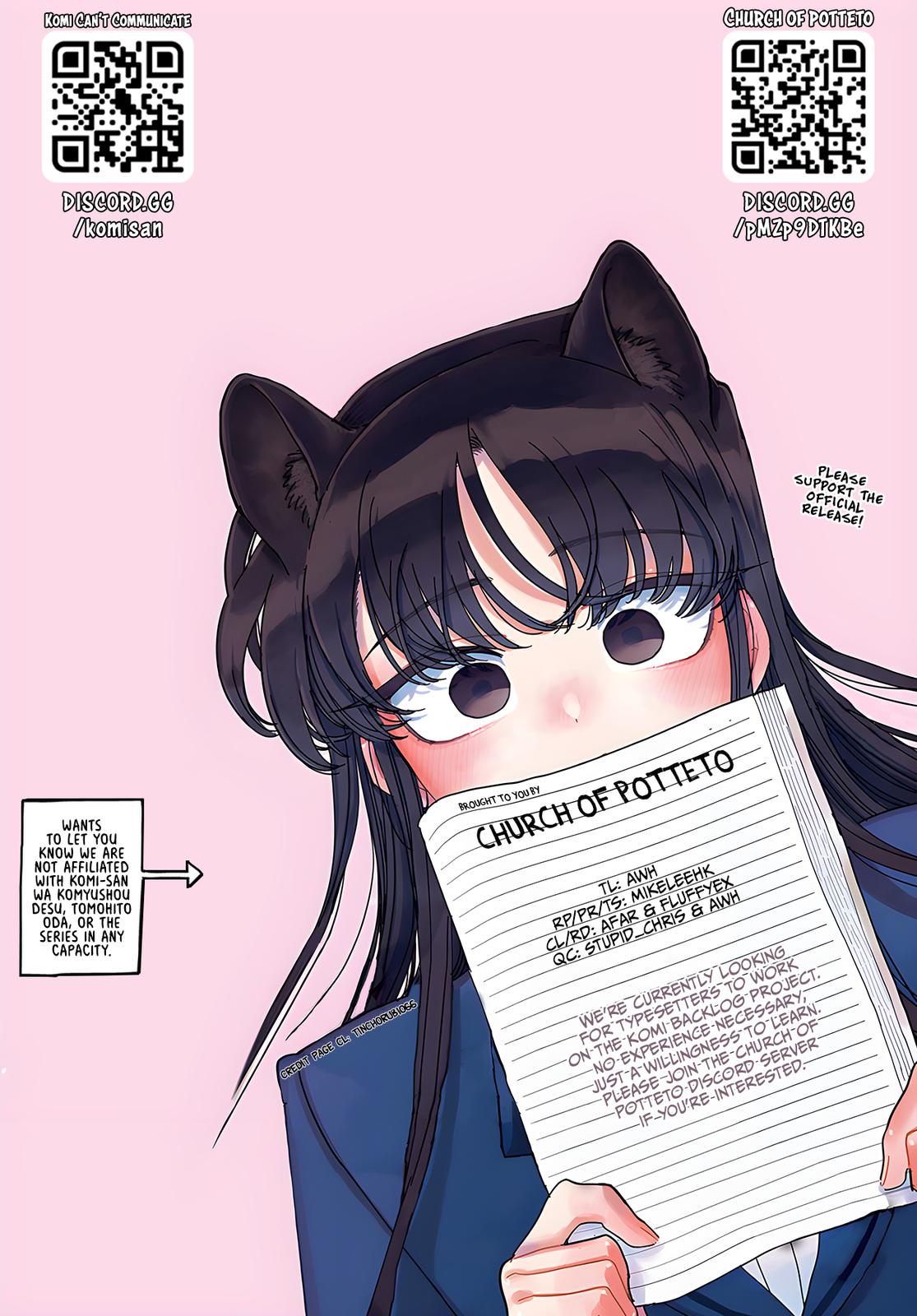 Komi Can't Communicate Chap 398 - Next Chap 399