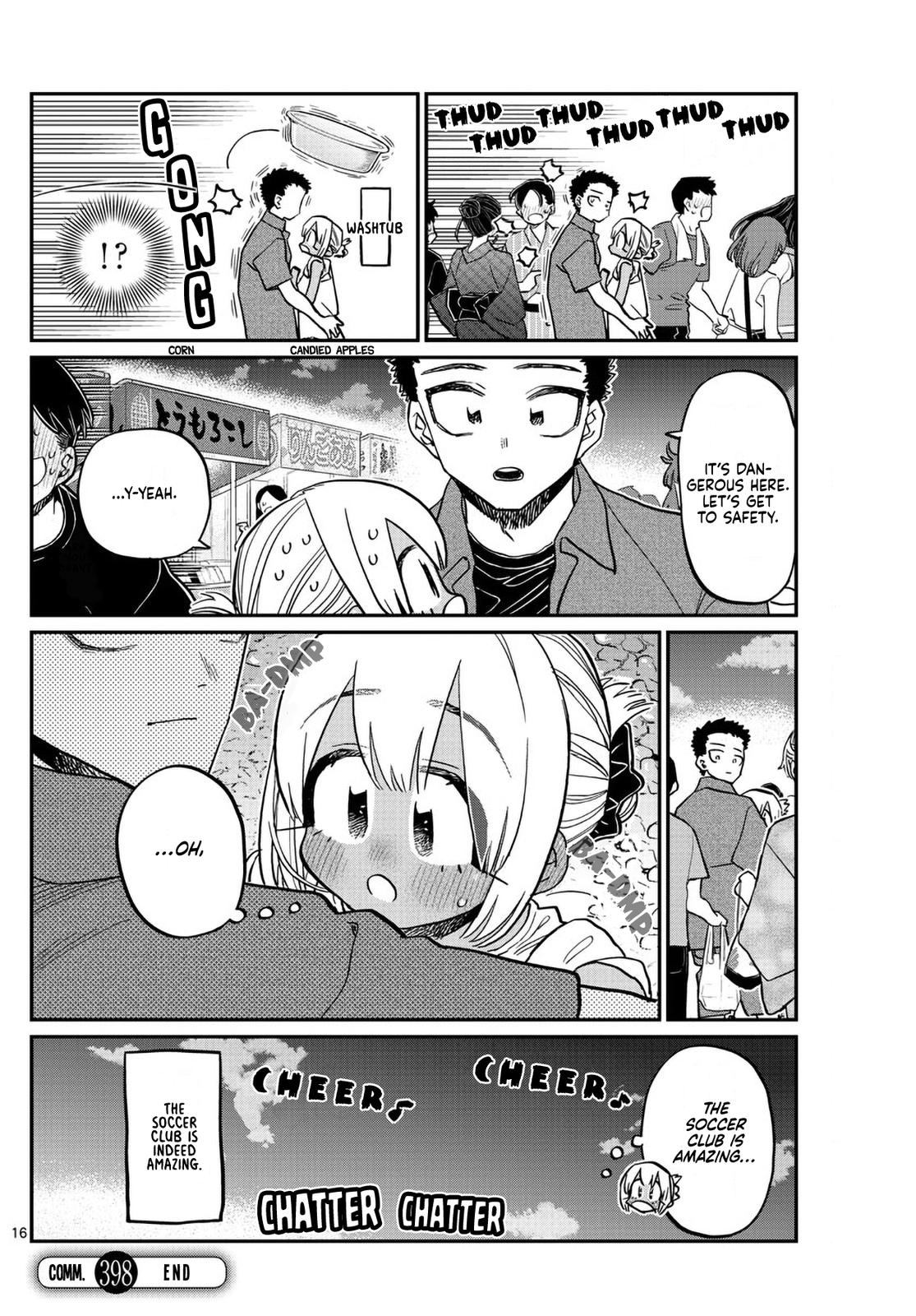 Komi Can't Communicate Chap 398 - Next Chap 399