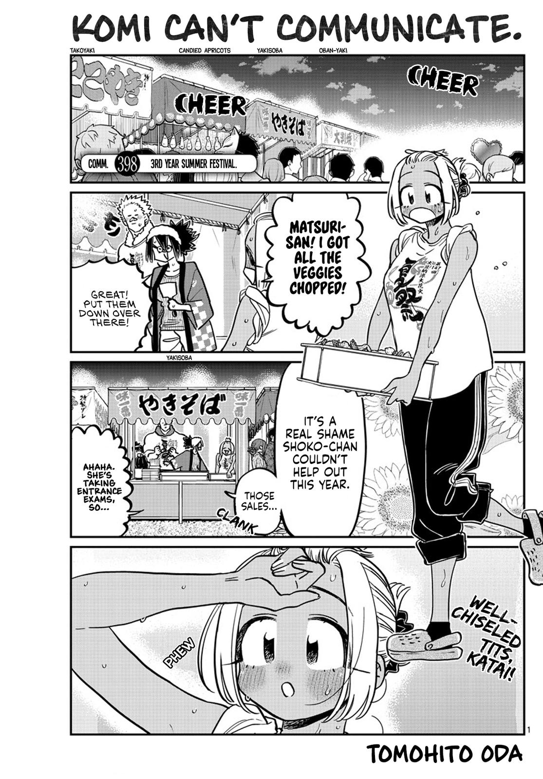 Komi Can't Communicate Chap 398 - Next Chap 399