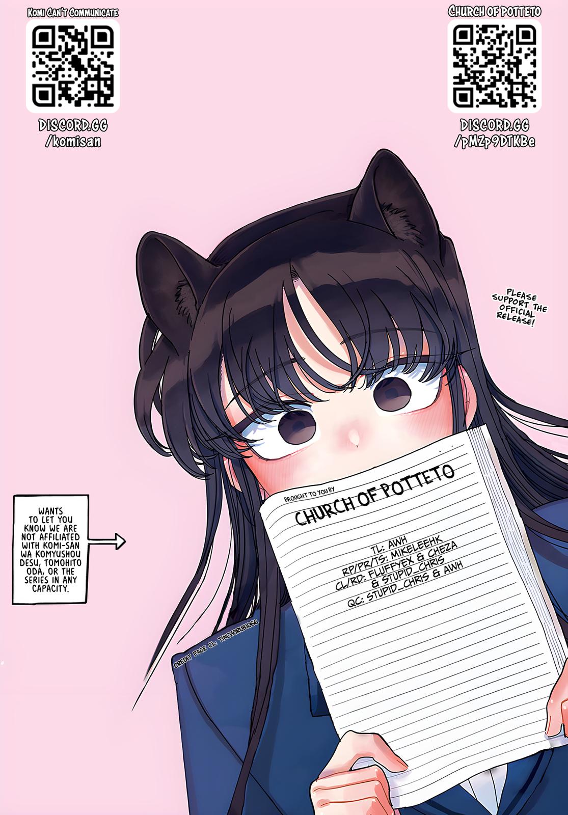Komi Can't Communicate Chap 399 - Next Chap 400