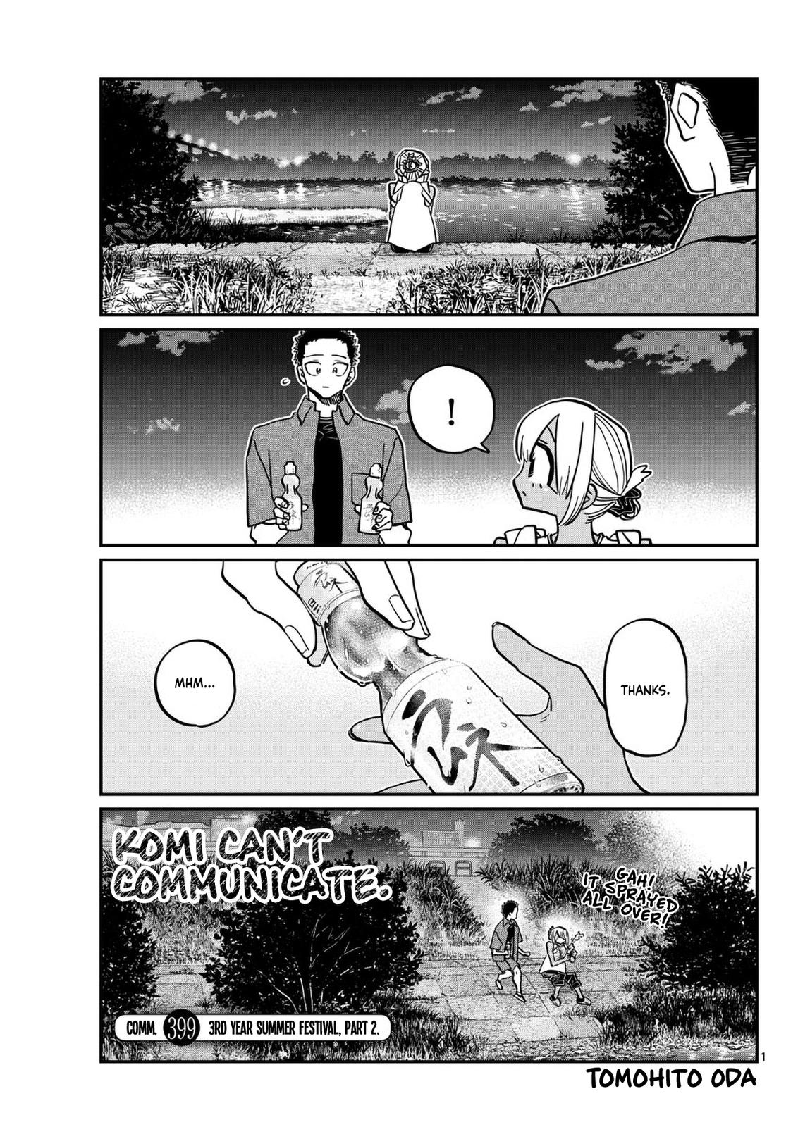 Komi Can't Communicate Chap 399 - Next Chap 400