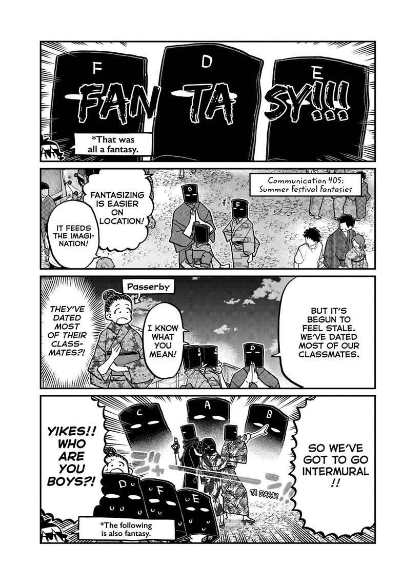 Komi Can't Communicate Chap 405 - Next Chap 406