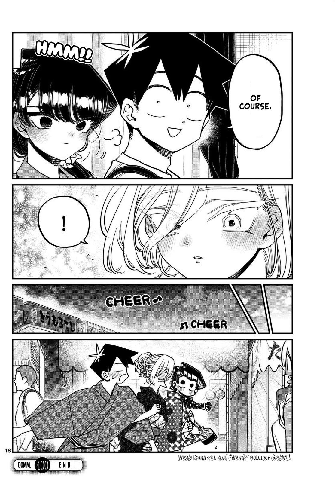 Komi Can't Communicate Chap 400 - Next Chap 401