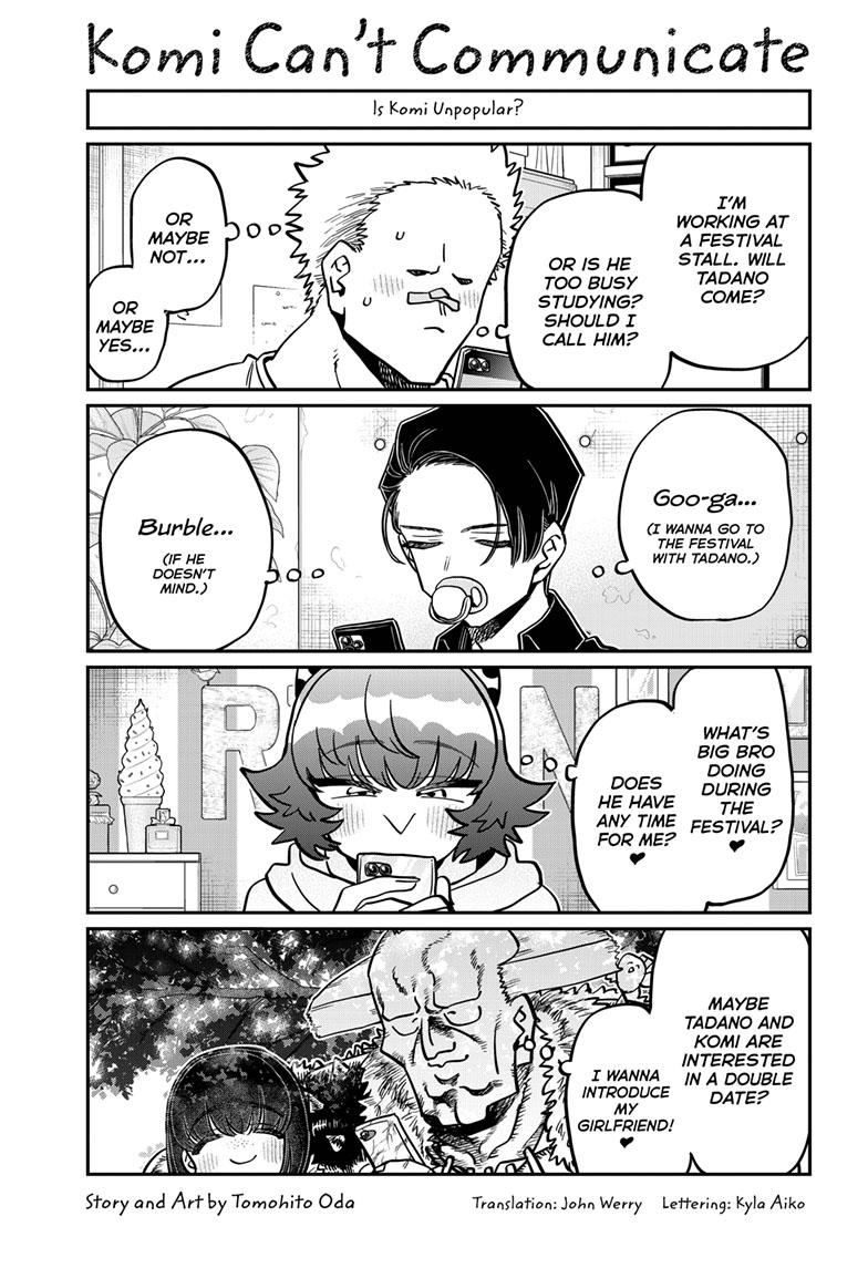 Komi Can't Communicate Chap 403 - Next Chap 404