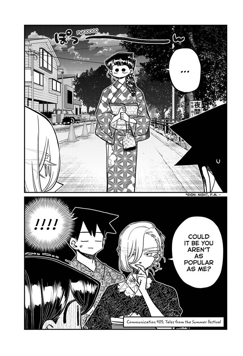 Komi Can't Communicate Chap 403 - Next Chap 404