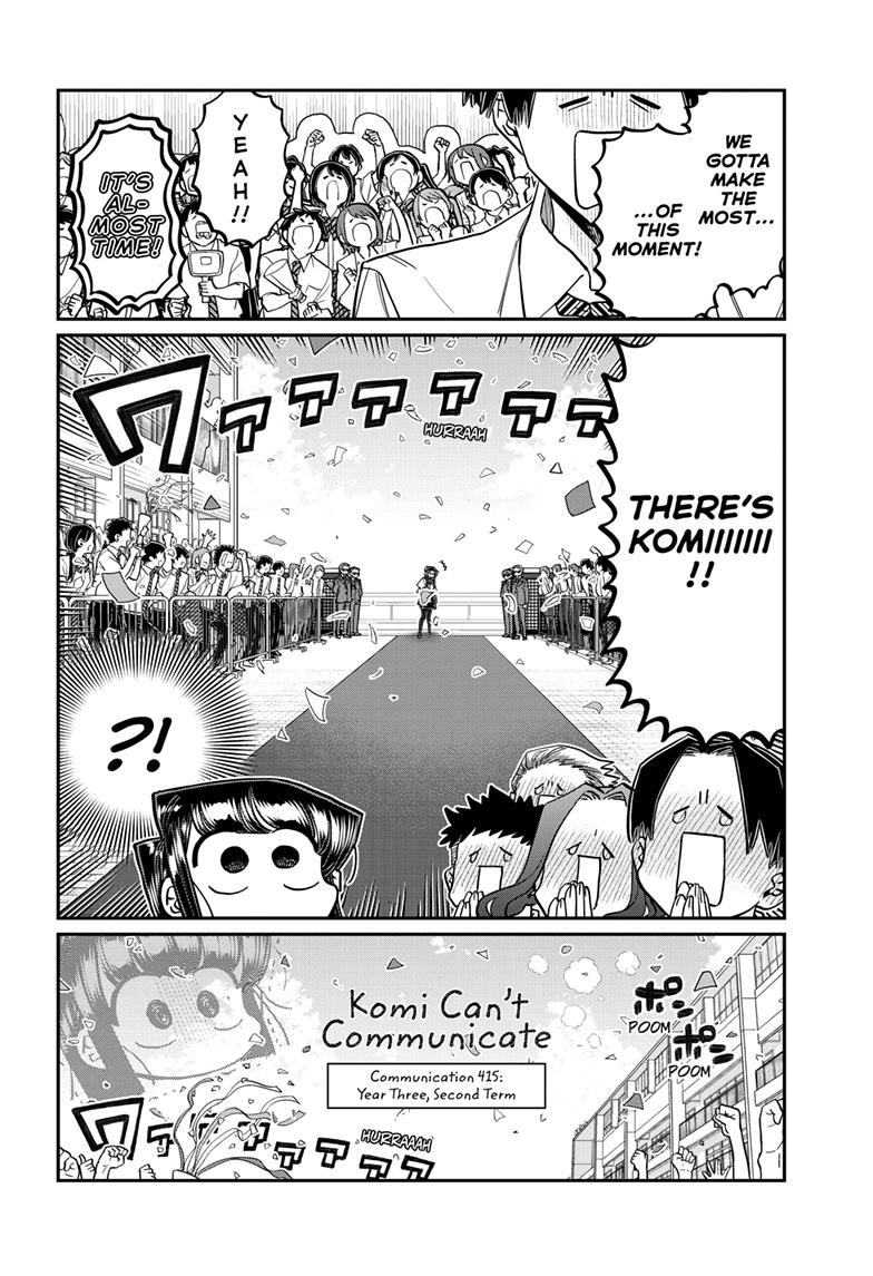 Komi Can't Communicate Chap 415 - Next Chap 416