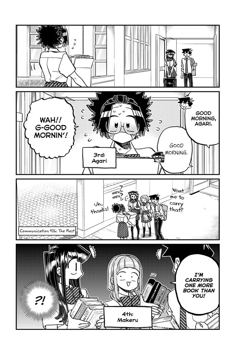 Komi Can't Communicate Chap 416 - Next Chap 417