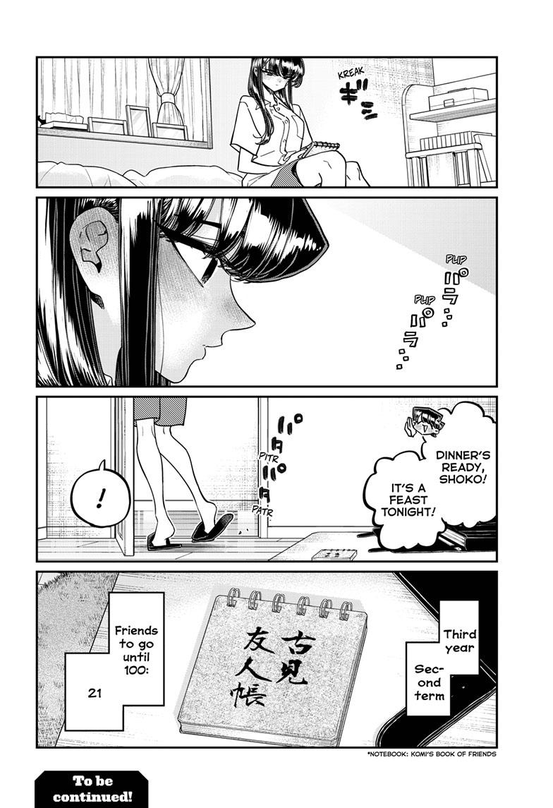 Komi Can't Communicate Chap 416 - Next Chap 417