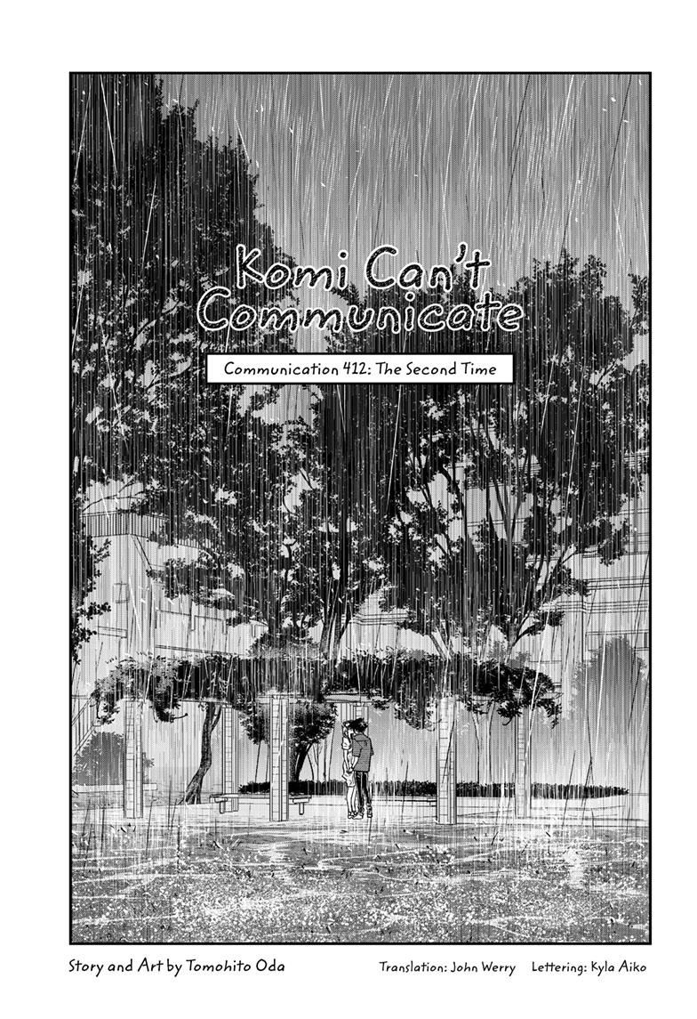 Komi Can't Communicate Chap 412 - Next Chap 413
