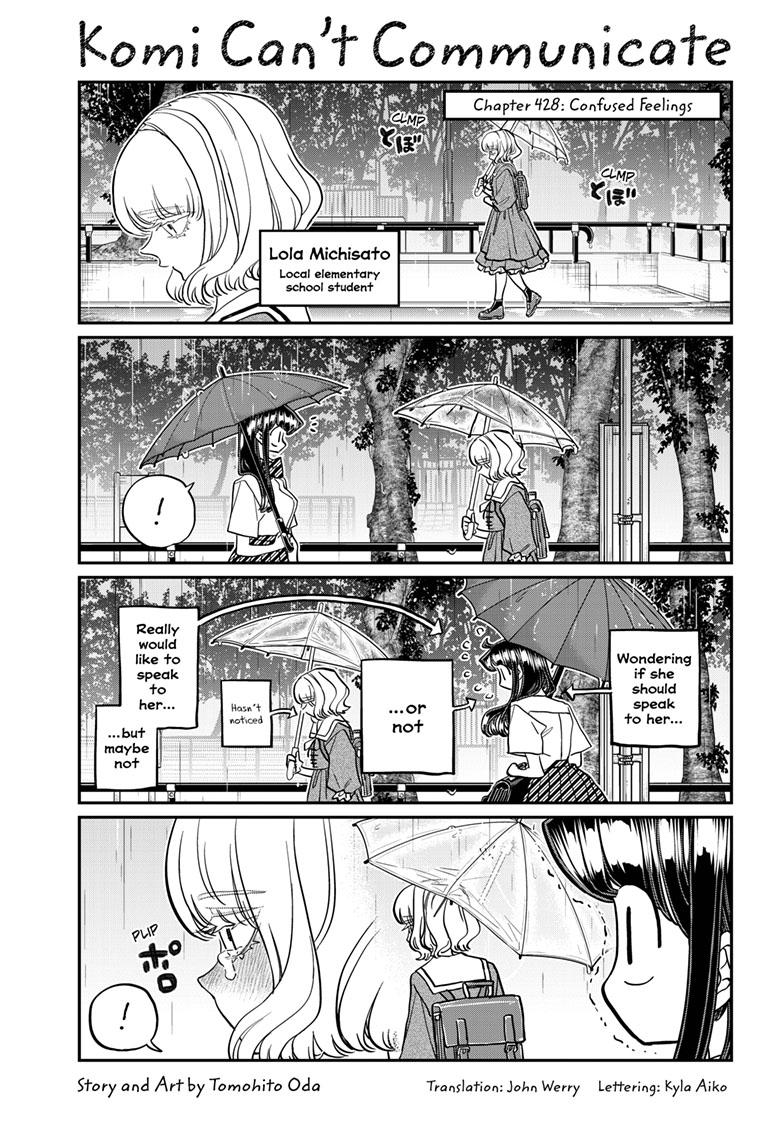 Komi Can't Communicate Chap 428 - Next Chap 429