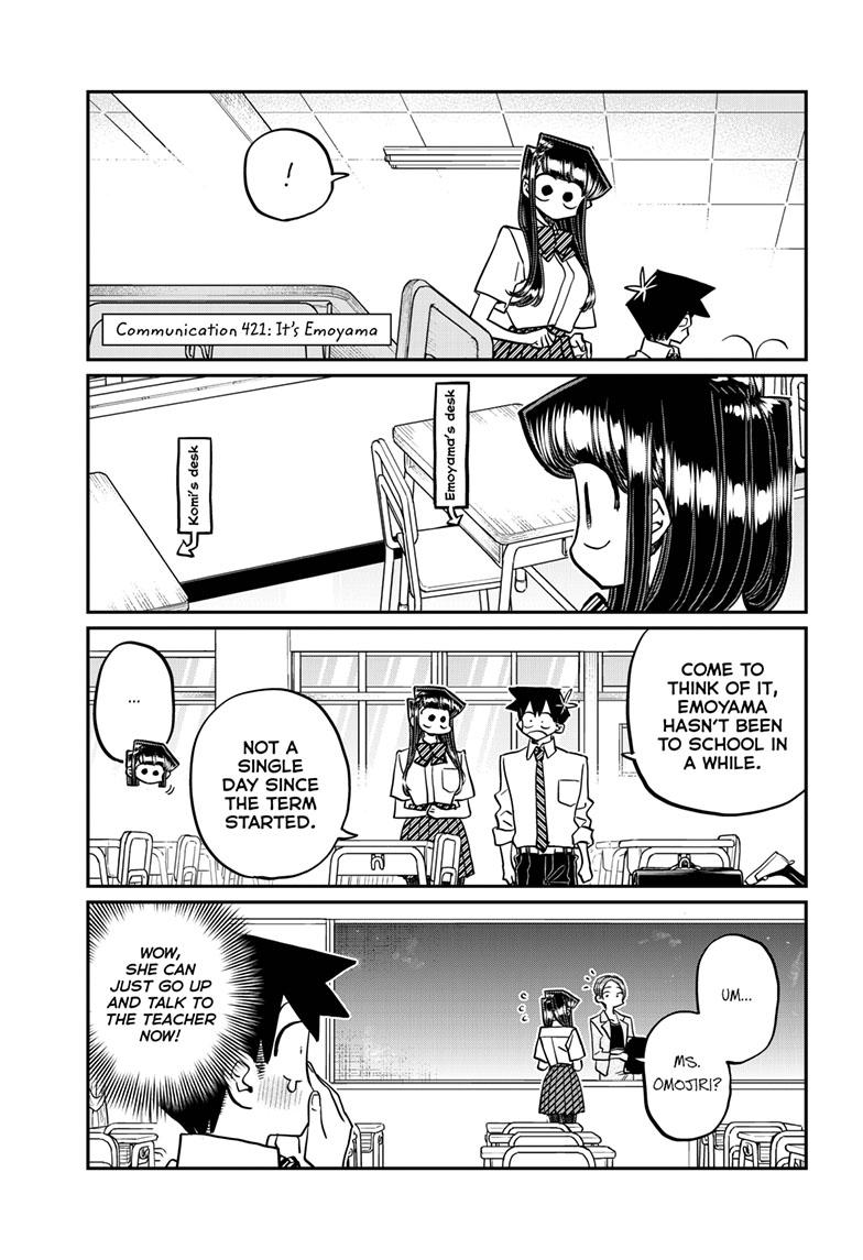 Komi Can't Communicate Chap 421 - Next Chap 422
