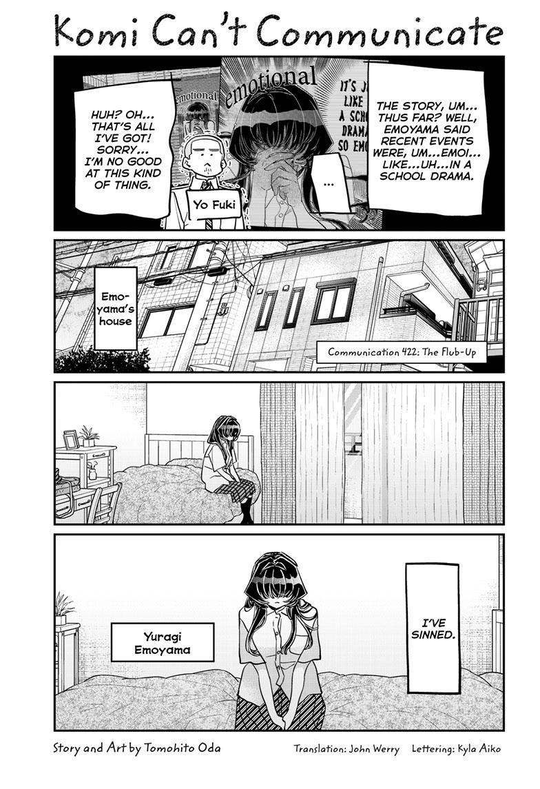 Komi Can't Communicate Chap 422 - Next Chap 423