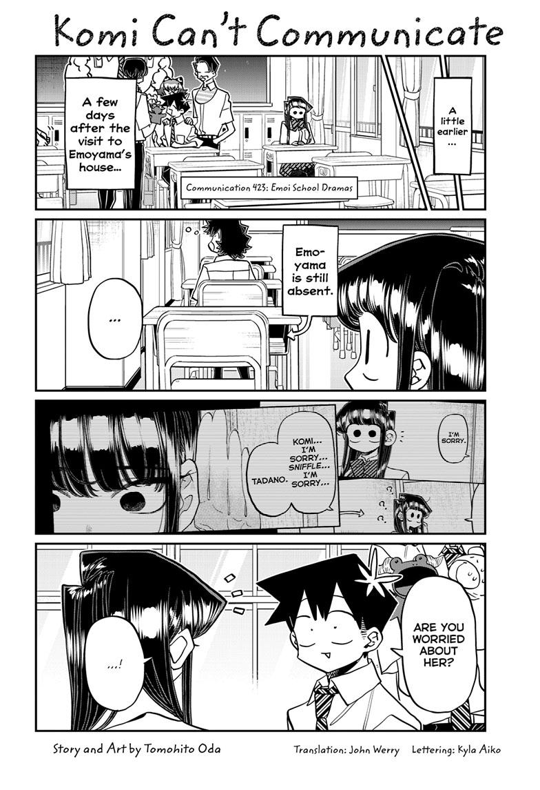 Komi Can't Communicate Chap 423 - Next Chap 424