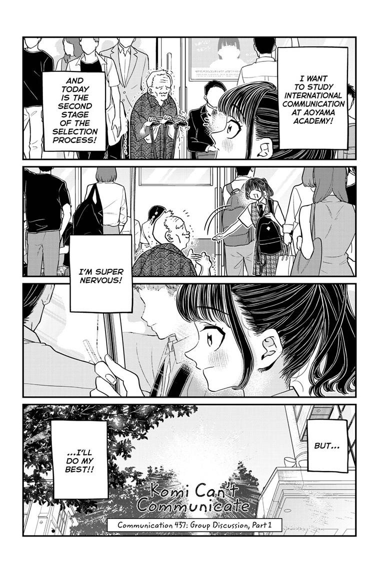 Komi Can't Communicate Chap 437 - Next Chap 438