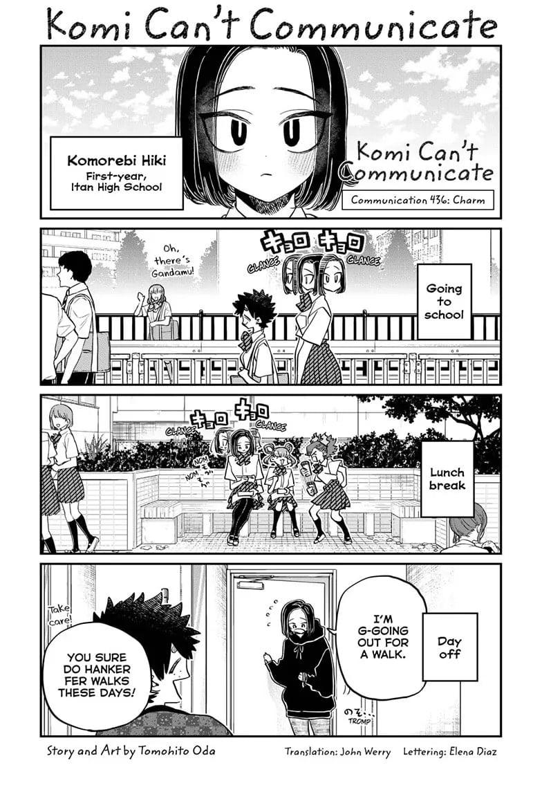 Komi Can't Communicate Chap 436 - Next Chap 437