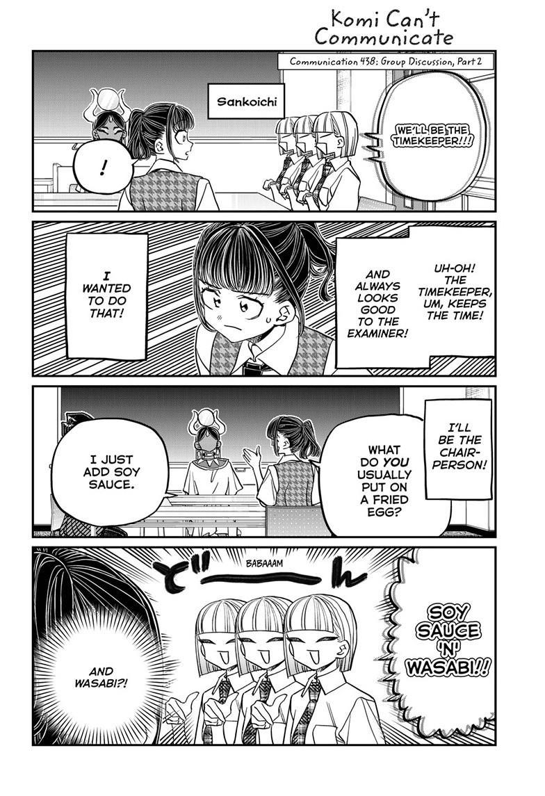 Komi Can't Communicate Chap 438 - Next Chap 439