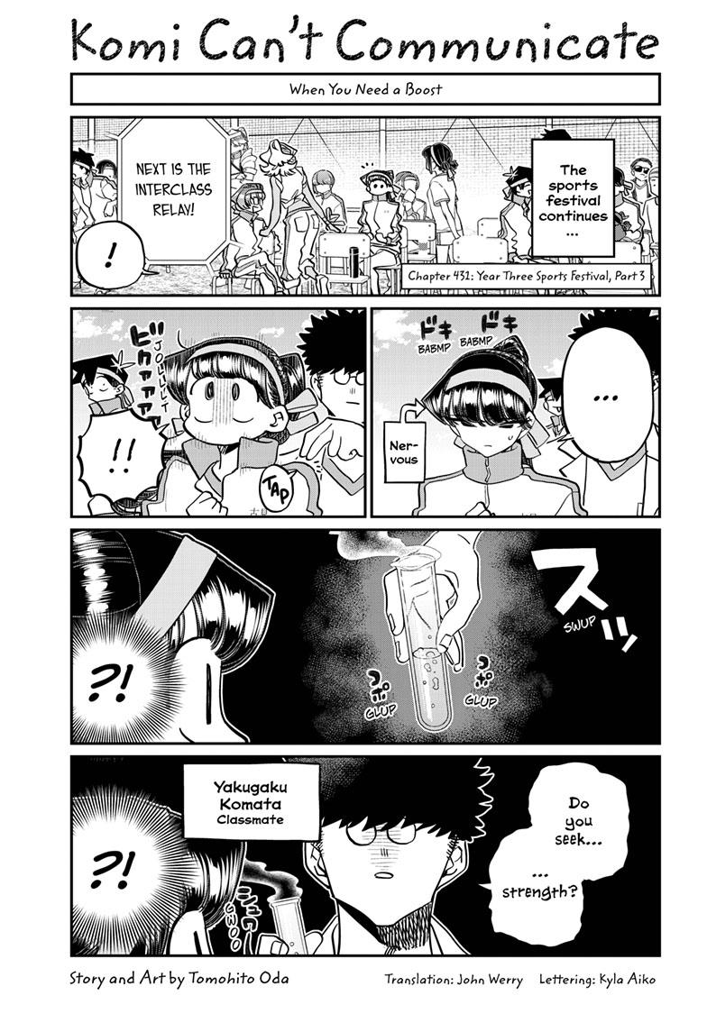 Komi Can't Communicate Chap 431 - Next Chap 432