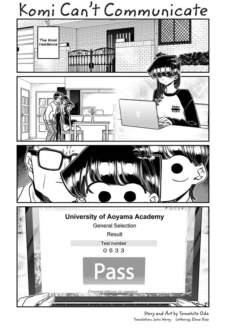 Komi Can't Communicate Chap 446 - Next Chap 447