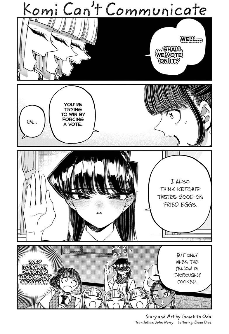 Komi Can't Communicate Chap 441 - Next Chap 442