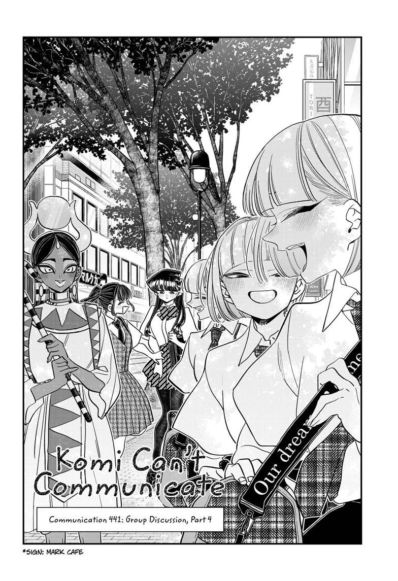 Komi Can't Communicate Chap 441 - Next Chap 442