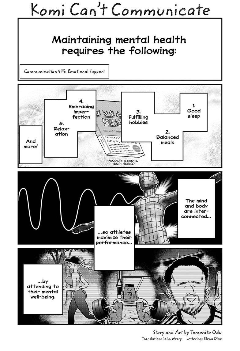 Komi Can't Communicate Chap 443 - Next Chap 444