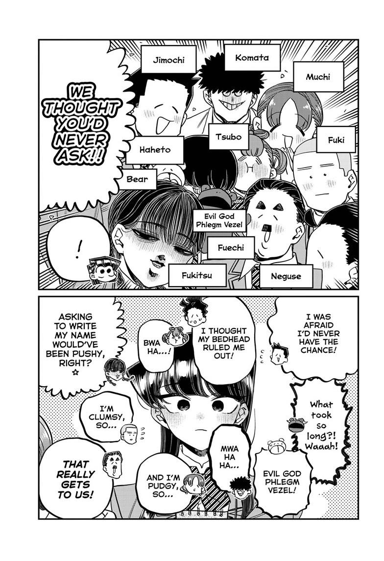 Komi Can't Communicate Chap 458 - Next Chap 459