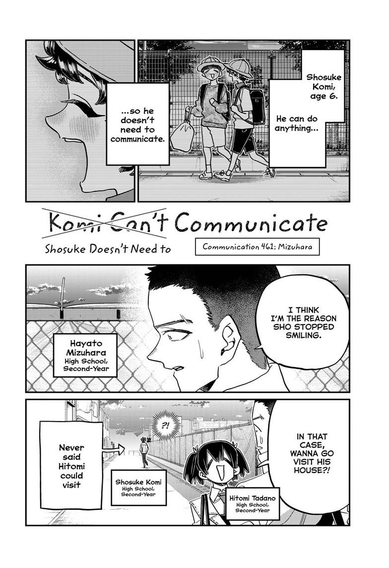 Komi Can't Communicate Chap 461 - Next Chap 462