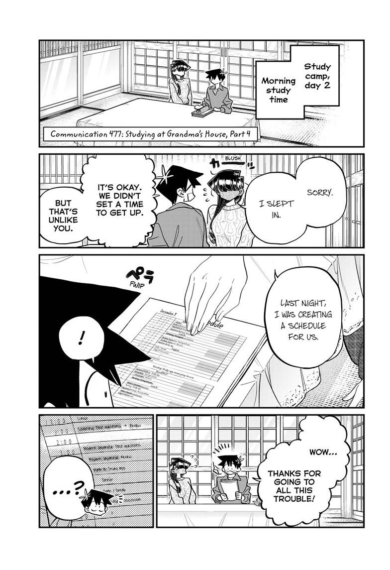 Komi Can't Communicate Chap 477 - Next Chap 478