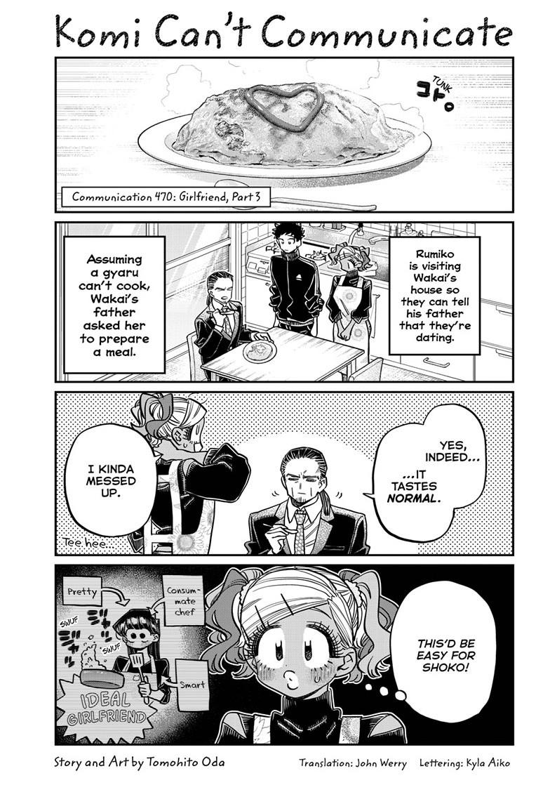 Komi Can't Communicate Chap 470 - Next Chap 471