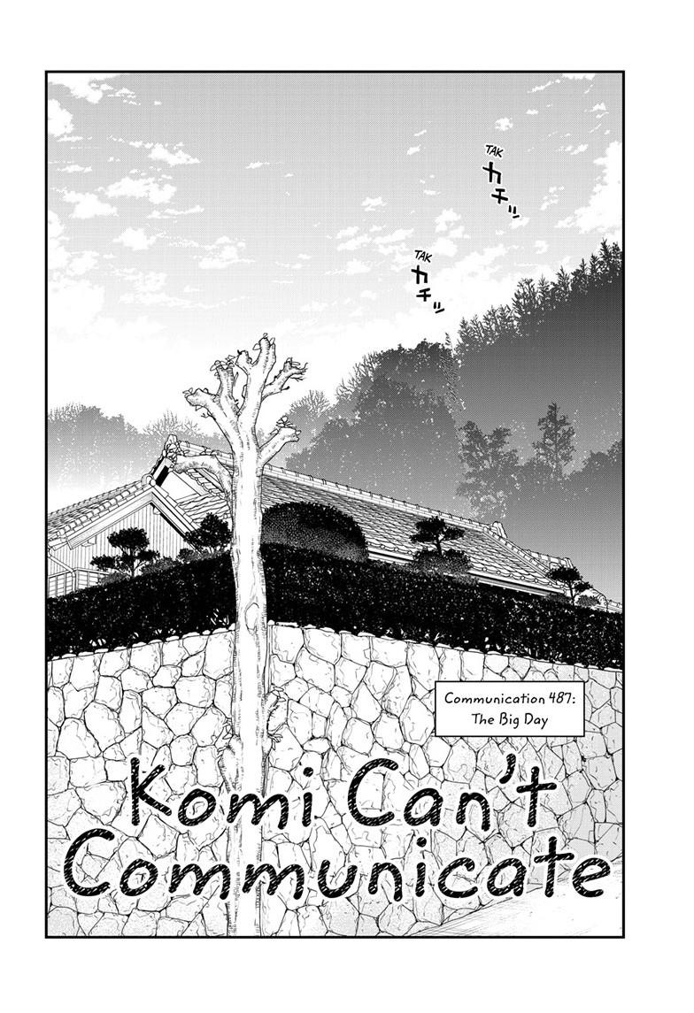 Komi Can't Communicate Chap 487 - Next Chap 488