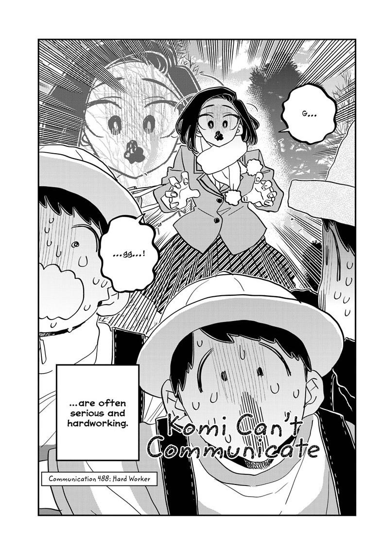 Komi Can't Communicate Chap 488 - Next Chap 489