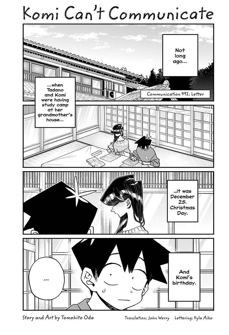 Komi Can't Communicate Chap 491 - Next Chap 492