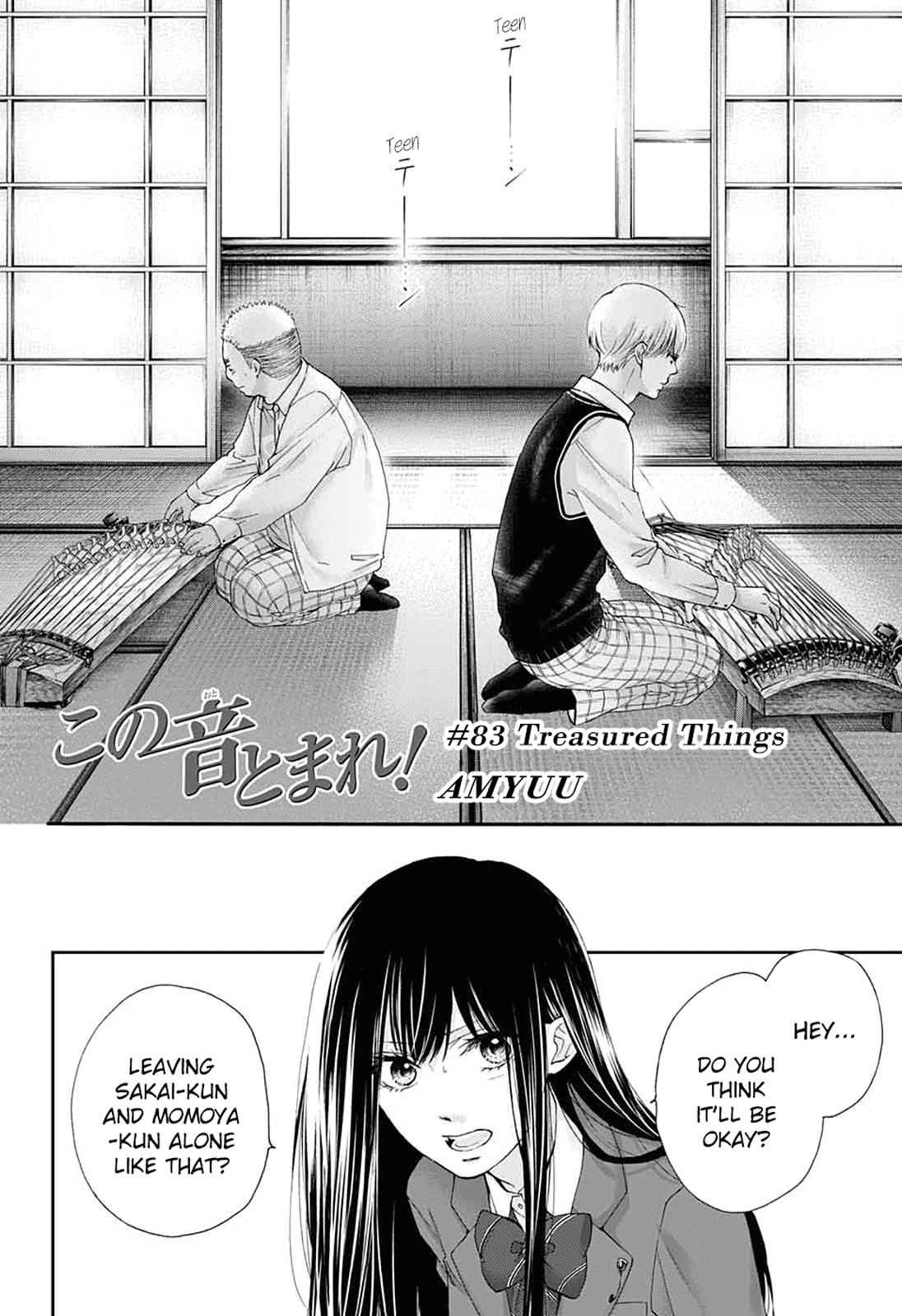 Kono Oto Tomare! Chap 83 - Next Chap 84