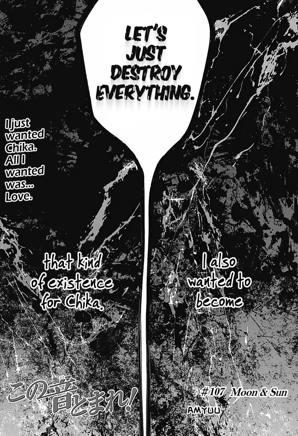 Kono Oto Tomare! Chap 107 - Next Chap 108
