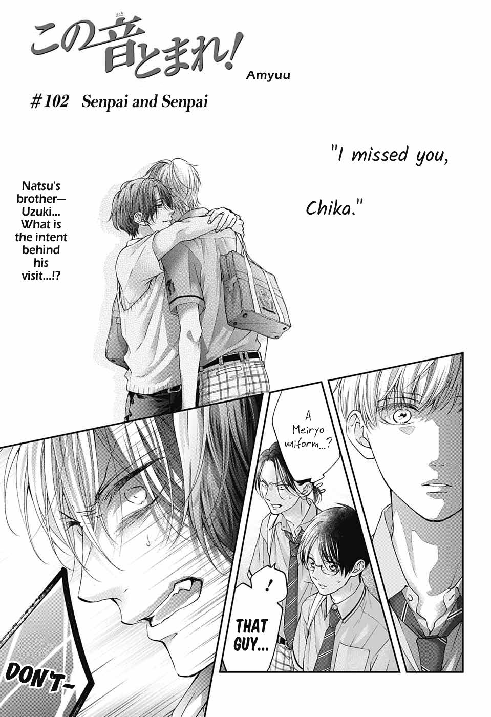 Kono Oto Tomare! Chap 102 - Next Chap 103