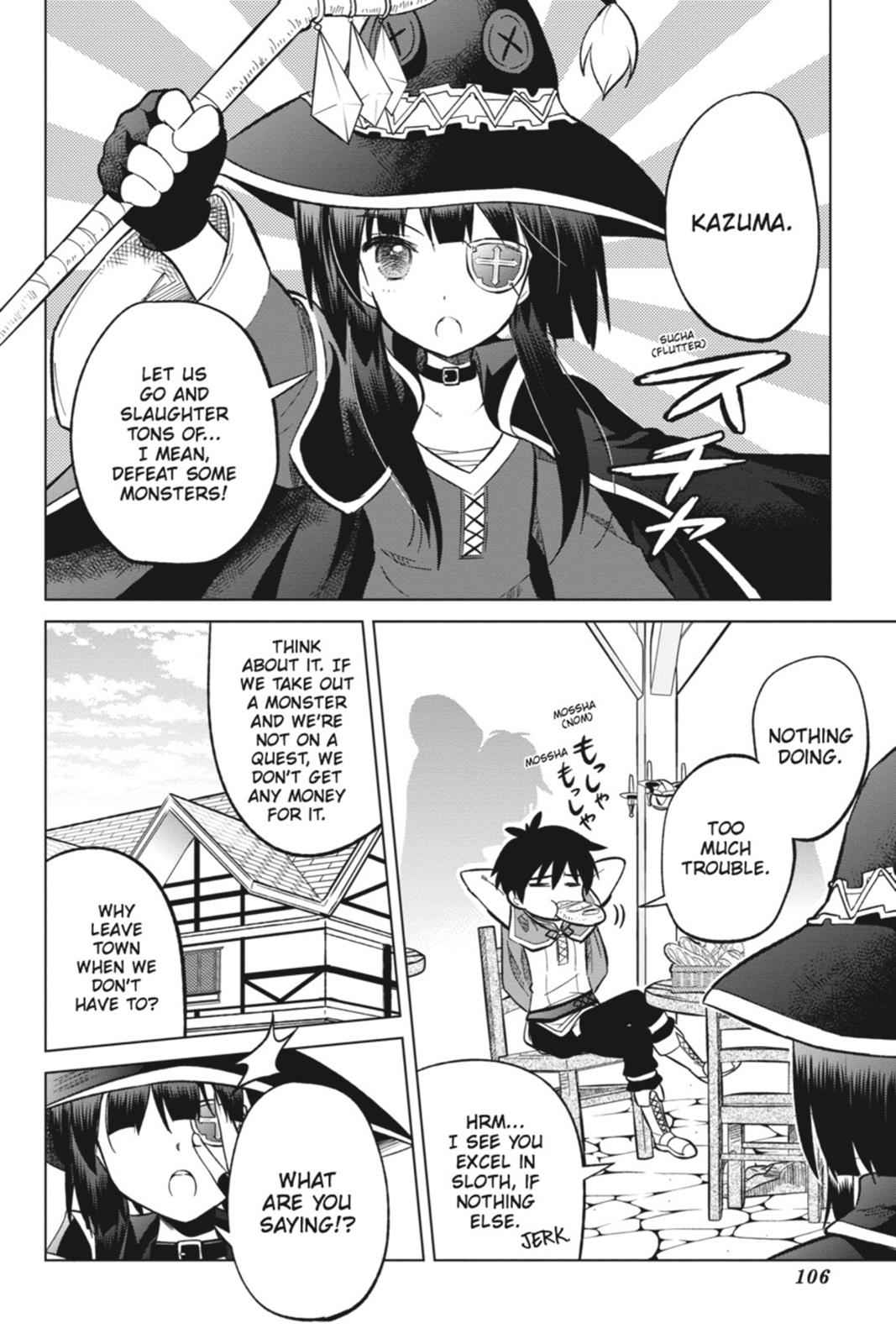 Kono Subarashii Sekai ni Shukufuku o! Chap 4 - Next Chap 5