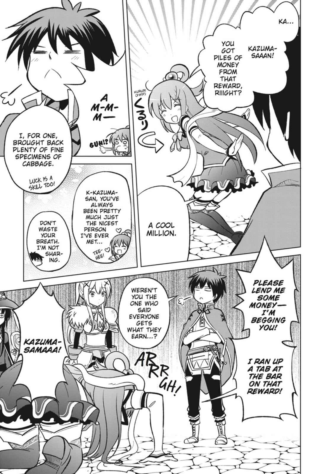 Kono Subarashii Sekai ni Shukufuku o! Chap 4 - Next Chap 5