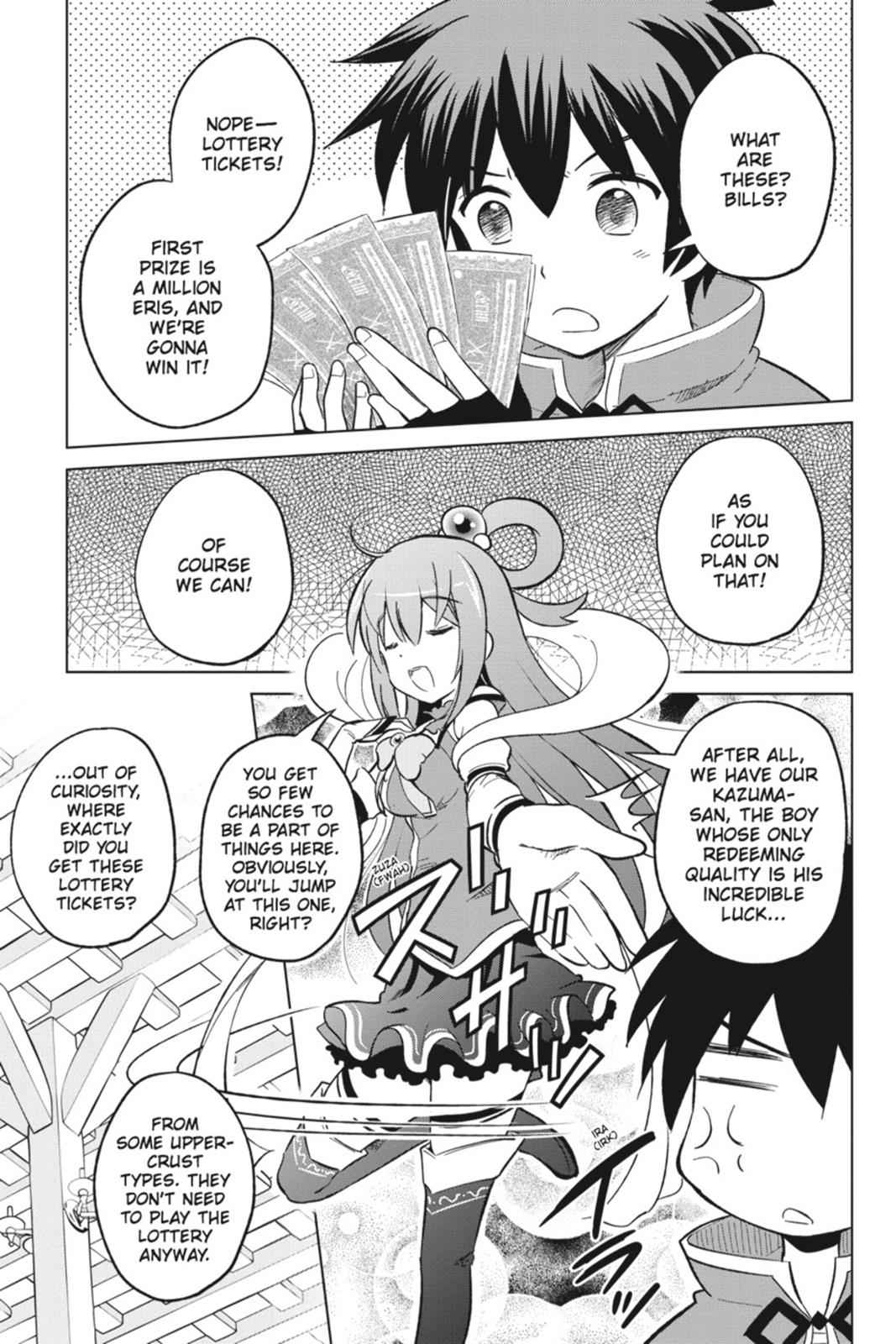 Kono Subarashii Sekai ni Shukufuku o! Chap 5 - Next Chap 6