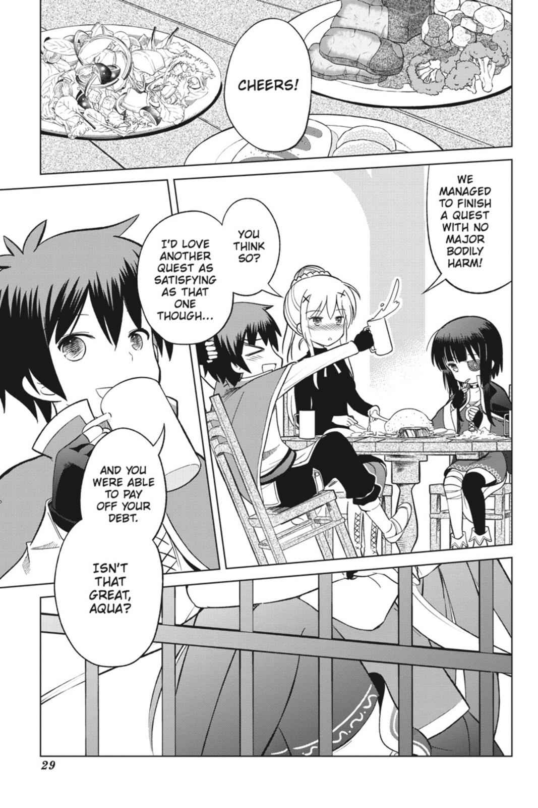 Kono Subarashii Sekai ni Shukufuku o! Chap 6 - Next Chap 7