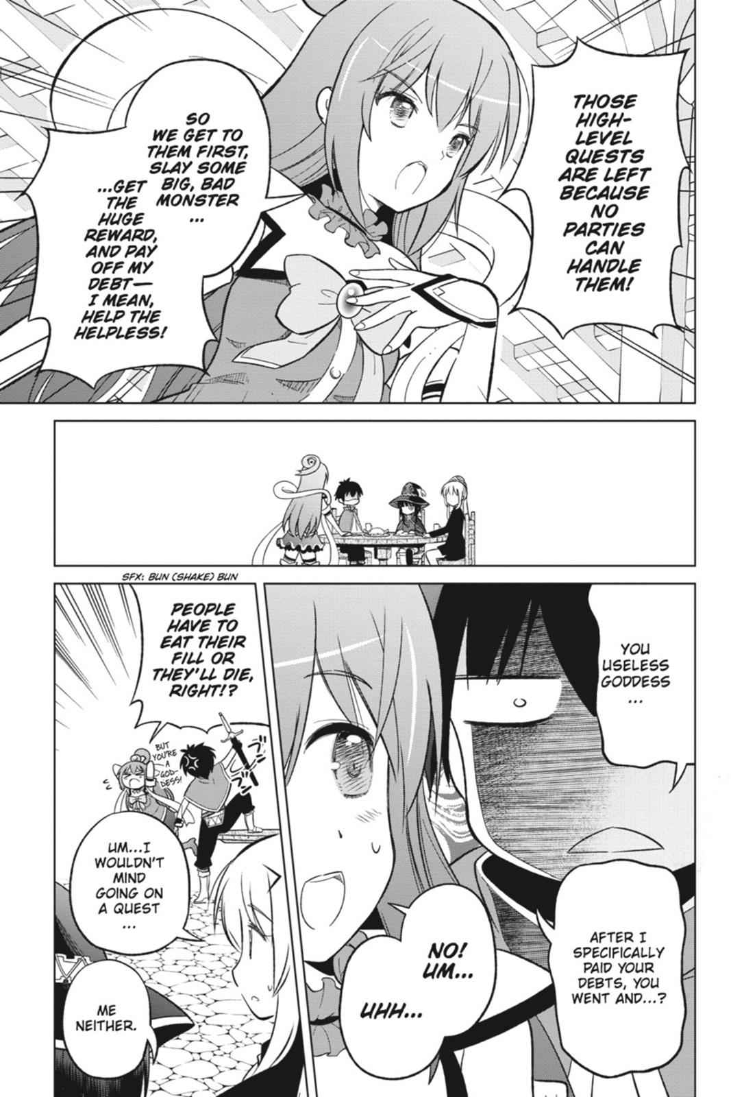 Kono Subarashii Sekai ni Shukufuku o! Chap 6 - Next Chap 7