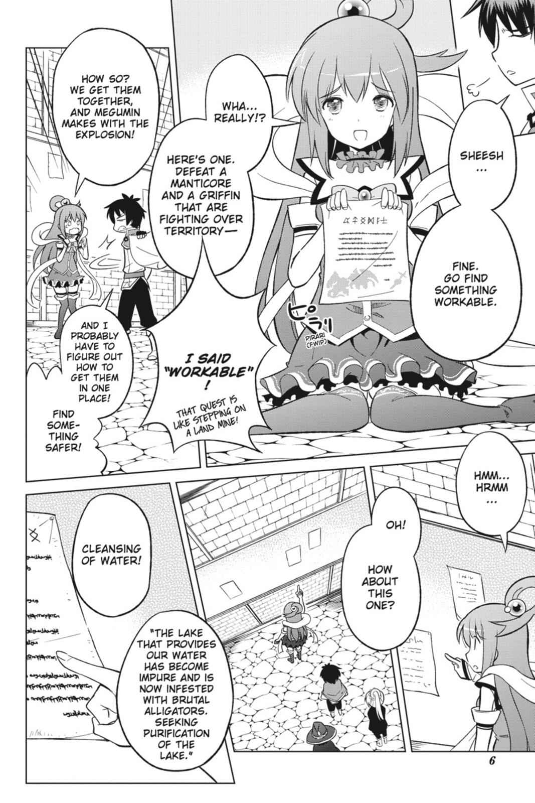 Kono Subarashii Sekai ni Shukufuku o! Chap 6 - Next Chap 7