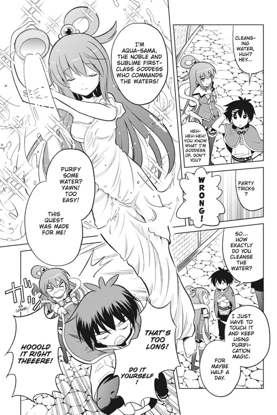Kono Subarashii Sekai ni Shukufuku o! Chap 6 - Next Chap 7