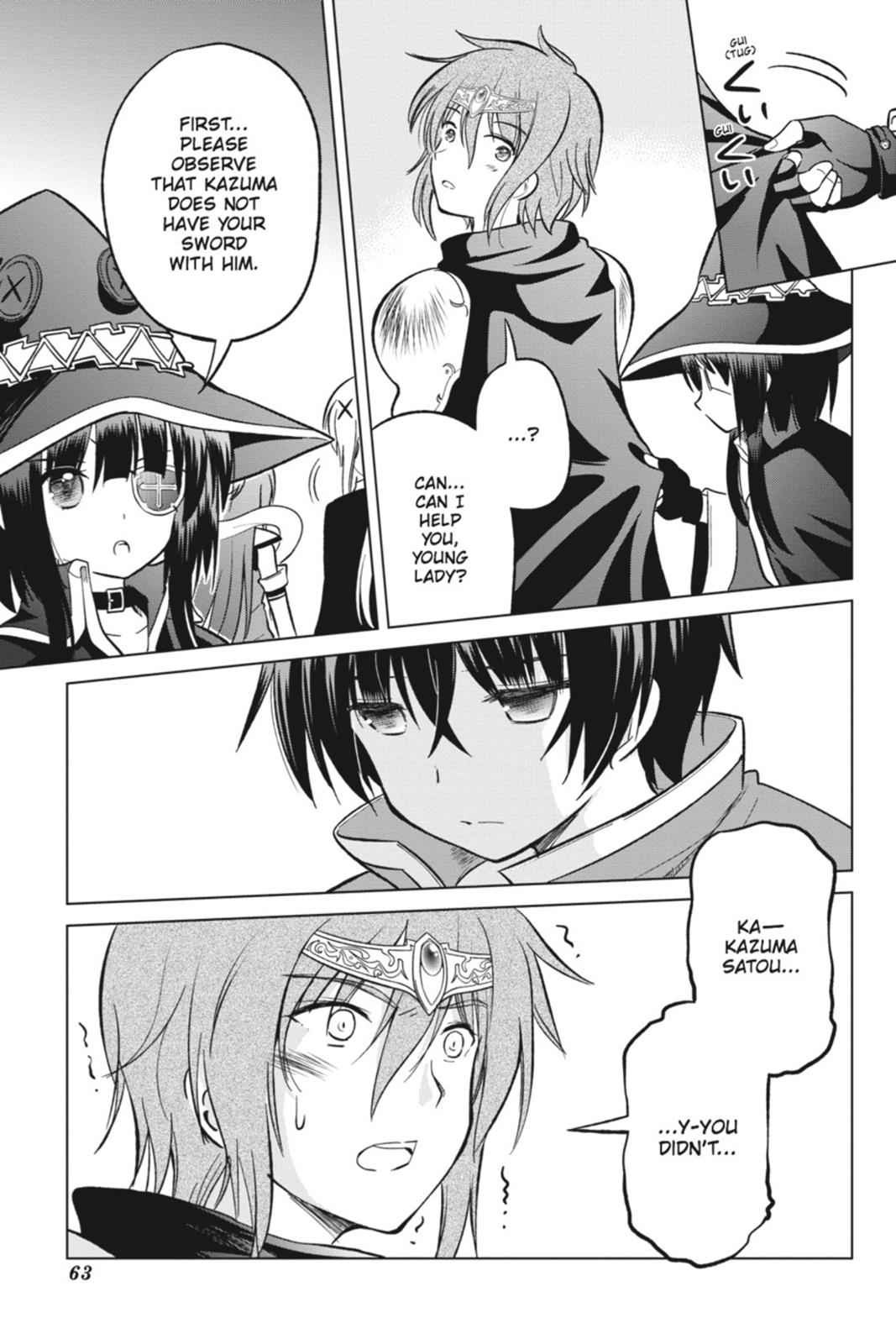 Kono Subarashii Sekai ni Shukufuku o! Chap 8 - Next Chap 9